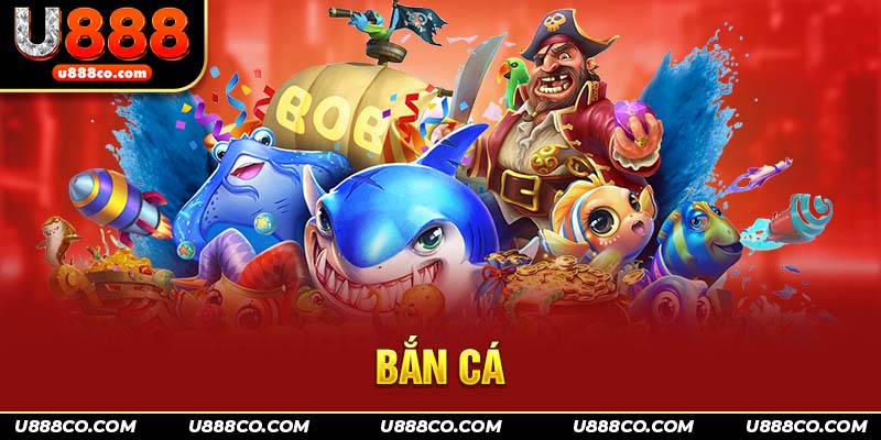 Giao diện game Bắn Cá U888 sống động, bắt mắt