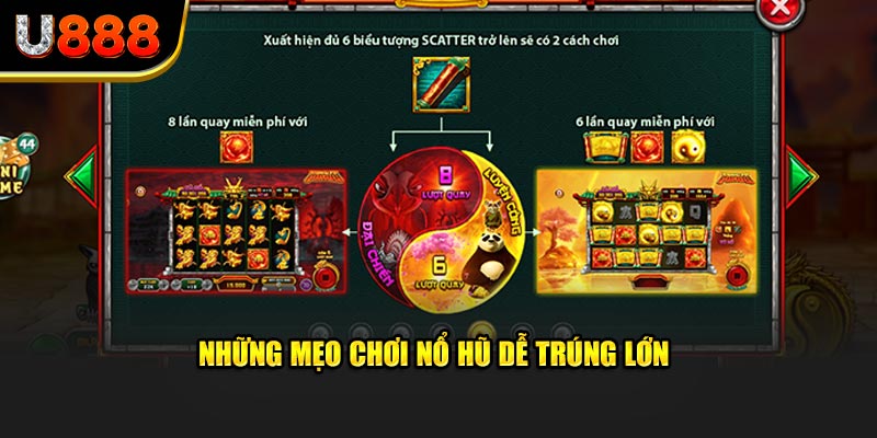 Những mẹo chơi nổ hũ dễ trúng lớn